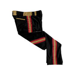 3330 CL BLACK CUSTOM BRAID MENS PANT SPARTANS-1