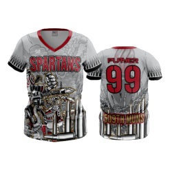 3330 FD Womens V-Neck SPARTANS-2
