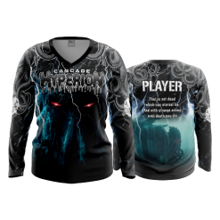 1474 FD Womens V-Neck Longsleeve CASCADE-HYPERION-1