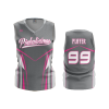 2847 FD Womens V-Neck Sleeveless PINKALICIOUS-GREY-2