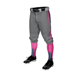 2847 CL KNICKERS CUSTOM BRAIDED BALL PANT PINKALICIOUS-GREY-2
