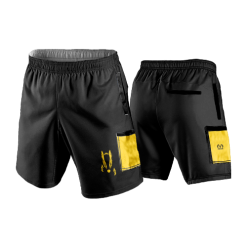 3338 LIGHTWEIGHT MICROFIBER 160gsm SHORT BADGERS-1