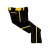 3338 CL BLACK CUSTOM BRAID MENS PANT BADGERS-1