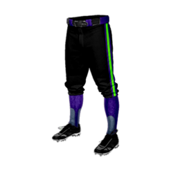 3332 CL KNICKERS CUSTOM BRAIDED BALL PANT MELONHEADS-1-FLO INK + $5