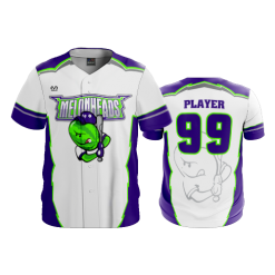 3332 FD ProTek Mens Full Button Down - CL MELONHEADS-2-FLO INK + $5