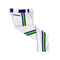 3332 CL WHITE CUSTOM BRAID MENS PANT MELONHEADS-2-FLO INK + $5