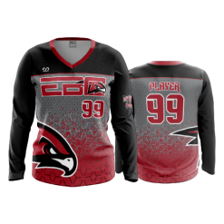 3335 FD Womens V-Neck Longsleeve EBC-2022-1