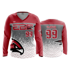 3335 FD Womens V-Neck Longsleeve EBC-2022-2