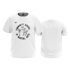 3340 FD SPIRIT DRY FIT COMMUNITY-SCHOOL-OF-MARTIAL-ARTS