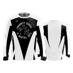 3340 FD Long Sleeve MENS COMMUNITY-SCHOOL-OF-MARTIAL-ARTS