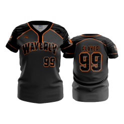 2939 FD WOMENS 2 BUTTON SCOOP NECK CL WAVERLY-BASEBALL-1