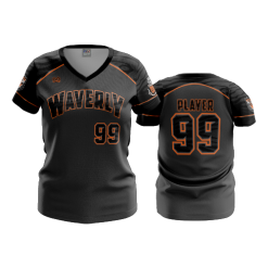2939 FD Womens V-Neck WAVERLY-BASEBALL-1