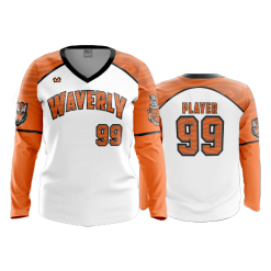 2939 FD Womens V-Neck Longsleeve WAVERLY-BASEBALL-2