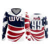 2826 FD Womens V-Neck Longsleeve WV-LIBERTY-MERICA-2