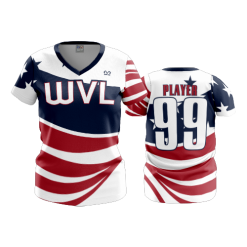 2826 FD Womens V-Neck WV-LIBERTY-MERICA-2