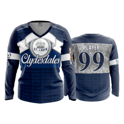 3360 FD Womens V-Neck Longsleeve ST-LOUIS-CLYDESDALES-1