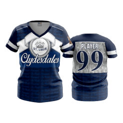 3360 FD Womens V-Neck ST-LOUIS-CLYDESDALES-1