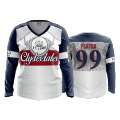 3360 FD Womens V-Neck Longsleeve ST-LOUIS-CLYDESDALES-2