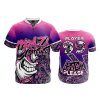3291 FD Quarter Zip Batting Jacket SS PITCHES-BE-CRAZY-PURPLE-PINK-ZIPS2