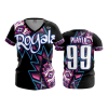 2664 FD Womens V-Neck ROYALS-1