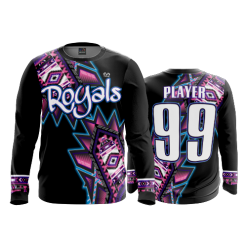 2664 FD Long Sleeve MENS ROYALS-1