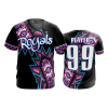 2664 FD Sport V-Neck MENS ROYALS-1