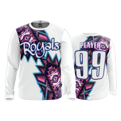 2664 FD Long Sleeve MENS ROYALS-2