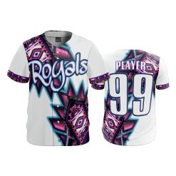2664 FD ProTek Mens Full Button Down - CL ROYALS-2