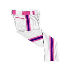 2664 CL WHITE CUSTOM BRAID MENS PANT ROYALS-2