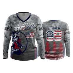 3357 FD Womens V-Neck Longsleeve RIVERBOTTOM-RANGLERS-1
