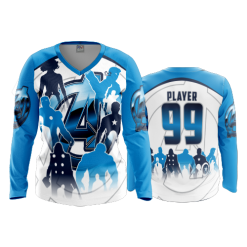 3348 FD Womens V-Neck Longsleeve AVENGERS-2