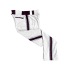 2982 CL WHITE CUSTOM BRAID MENS PANT CSE-2