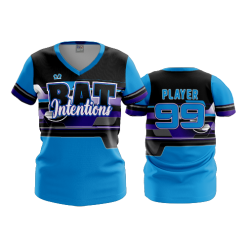 3355 FD Womens V-Neck BAT-INTENTIONS-1