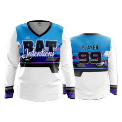 3355 FD Womens V-Neck Longsleeve BAT-INTENTIONS-2