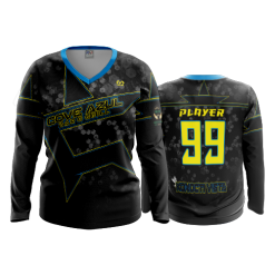 3366 FD Womens V-Neck Longsleeve COVE-AZUL-BAR-AND-GRILLE-1