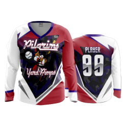 3364 FD Womens V-Neck Longsleeve PILGRIMS-YARD-PIMPS-2