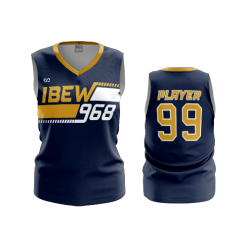 2944 FD Womens V-Neck Sleeveless IBEW-968-1