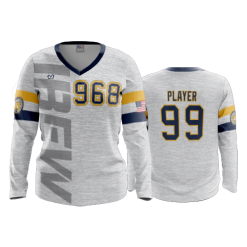 2944 FD Womens V-Neck Longsleeve IBEW-968-2
