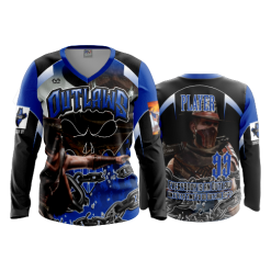 1727 FD Womens V-Neck Longsleeve OUTLAWS-2022-1