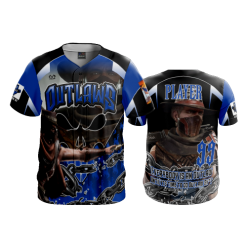 1727 FD ProTek Mens Full Button Down - CL OUTLAWS-2022-1