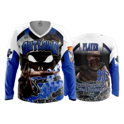 1727 FD Womens V-Neck Longsleeve OUTLAWS-2022-2