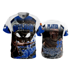 1727 FD ProTek Mens Full Button Down - CL OUTLAWS-2022-2