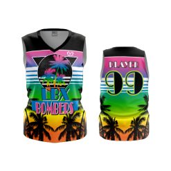 3116 FD Womens V-Neck Sleeveless LBX-BOMBERS-2