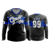 3378 FD Womens V-Neck Longsleeve CAUGHT-LOOKING-3