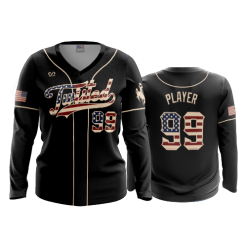 1727 FD Womens V-Neck Longsleeve TWISTED-1