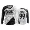 3374 FD Womens V-Neck Longsleeve CASKET-EMPORIUM-2