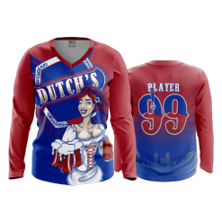 2395 FD Womens V-Neck Longsleeve DUTCHS-1
