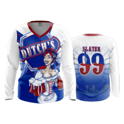 2395 FD Womens V-Neck Longsleeve DUTCHS-2