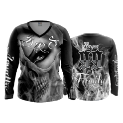 3383 FD Womens V-Neck Longsleeve DRS-1