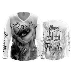 3383 FD Womens V-Neck Longsleeve DRS-2